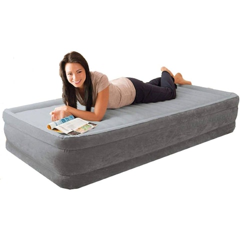 Comfort Airbed Twin With Electric Pump 99X191X46cm