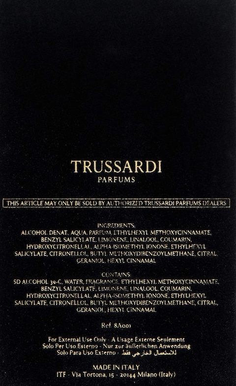Trussardi Black Extreme EDT 50 ml