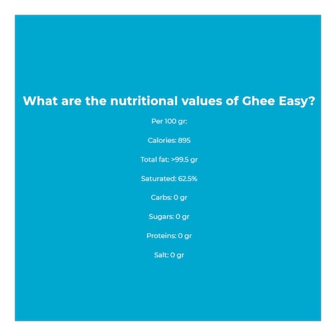 Ghee Easy Organic Coconut Ghee 245g