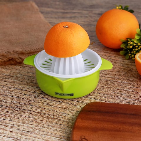 Royalford Multi Functional Squeezer Specially Designed Strainer Rf10327 Portable Manual Juicer Perfect For Orange Lemon Stylish Design Durable Pp Material Online Carrefour KSA