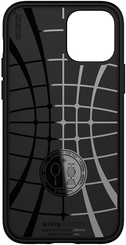Spigen Core Armor designed for iPhone 12 case and iPhone 12 PRO case cover (6.1 inch) - Matte Black