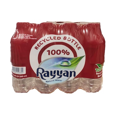 الريان   مياه معدنية 500 مل × 12