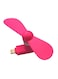 Generic USB Mini Fan Pink