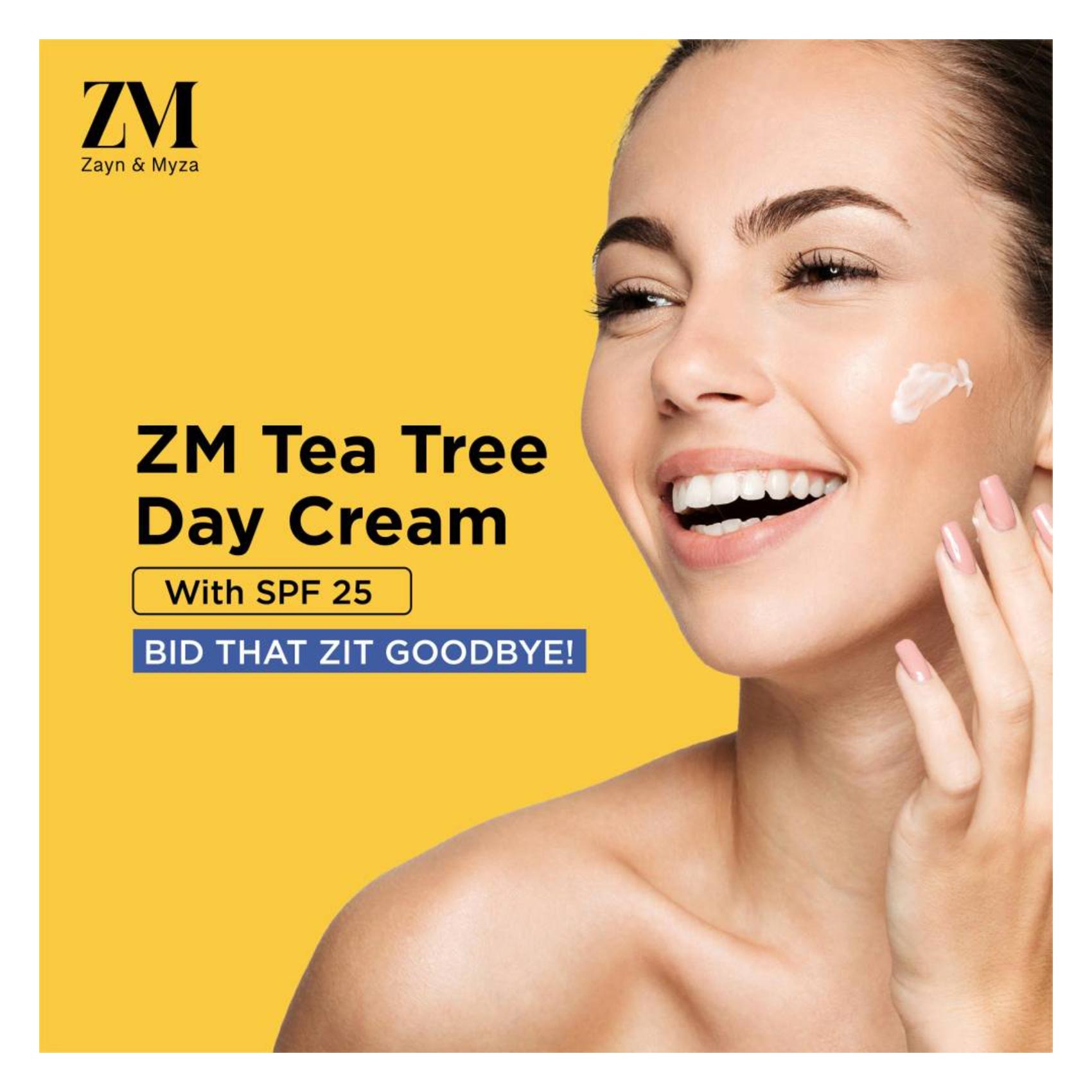 Zayn &amp; Myza -Tea Tree Extract- Face Day Cream (SPF 25) 50ml