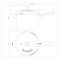 Tramontina Vancouver Pressure Cooker Blue 4.5L