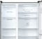 Hisense 516L Net Capacity Side By Side Refrigerator, Silver, RS670N4ASU