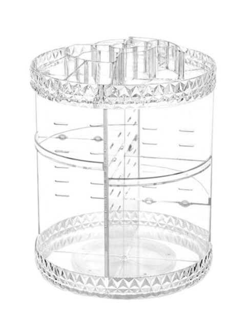 Generic 360 Degree Rotating Lipstick Organizer Clear