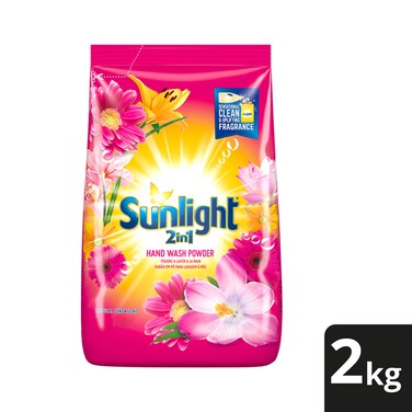 Sunlight Hand Washing Powder Destiny Pink 2Kg