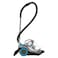 Hoover Power 7 Bagless Cyclonic Canister Vacuum Cleaner HC84-P7A-ME, 4 L, 2400 W, Blue and Silver, HEPA Filter