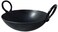 Taj Iron Deep Kadai/Iron Wok With Handles For Deep Frying (23 Cm)