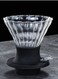 MIBRU Coffee Glass Dripper 02 With Valve V60 Switch Immersion Dripper