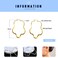 Aiwanto Earrings for Women's Hoop Flower Earring Daily Office Wear Earring
