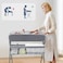 Teknum 4 - in - 1 Diaper Changing Table Organizer - Grey