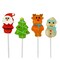 Candy Realms Festive Gummy Lollipops 22g