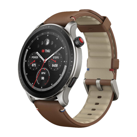Amazfit Smart Watch GTR 4 Brown Online Carrefour KSA