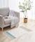 Ethnic Style Handwoven Tassel Carpet For Living Room Bedroom (Size 60×90CM)