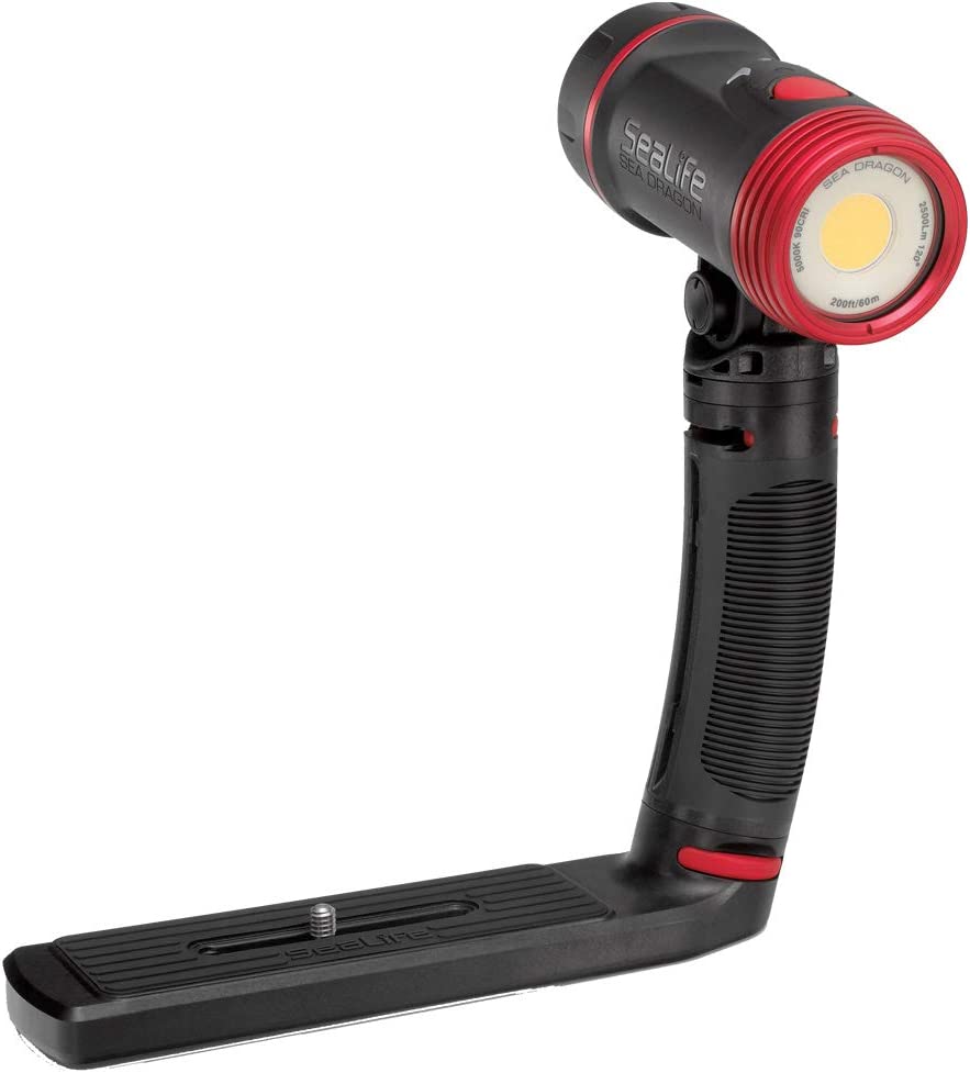 سي لايف SeaLife Sea Dragon 2500 Uw Photo Video Dive Light Kit 2500W