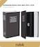 Rubik Book Safe With Key Lock, Home Dictionary Diversion Secret Book Metal Safe Lock Box, 24 x 15.5 x 5.5cm - Black Medium