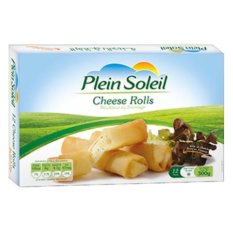 Plein Soleil Cheese Rolls 300GR 10 Pieces