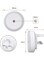 Generic LED Round Shaped Plug In Night Light Super Smart Socket Dusk To Dawn Sensor Lights