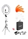 Neewer Dimmable Led Ring Light Kit 18Inch Black