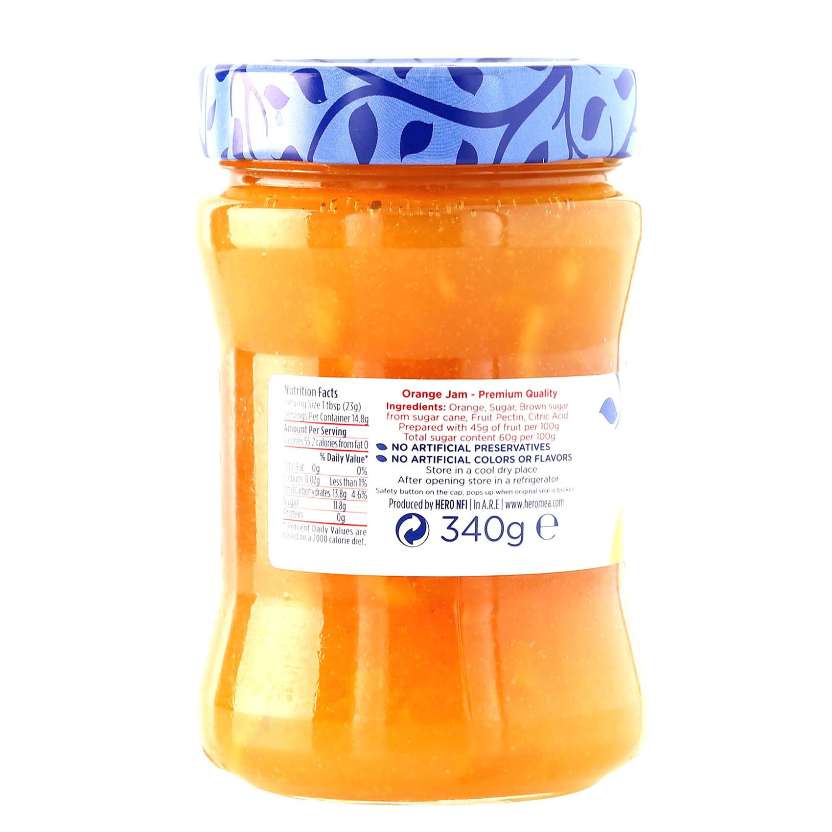 Hero Sweet Organic Jam 350 Gram product thumbnail 2