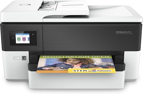 HP OfficeJet Pro Wide Format 7720 All-In-One Printer Wireless, Print, Scan, Copy, Fax - White [Y0S18A]