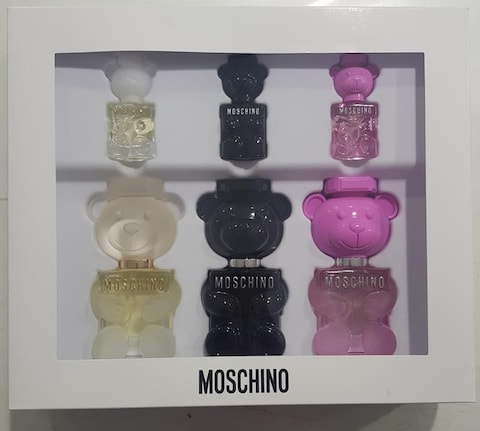 Moschino Toy 2 Women Set Eau De Parfum 30ml, 5ml + Toy Boy Men Eau De Parfum 30ml, 5ml + Toy 2 Bubble Gum Women 30ml, 5ml