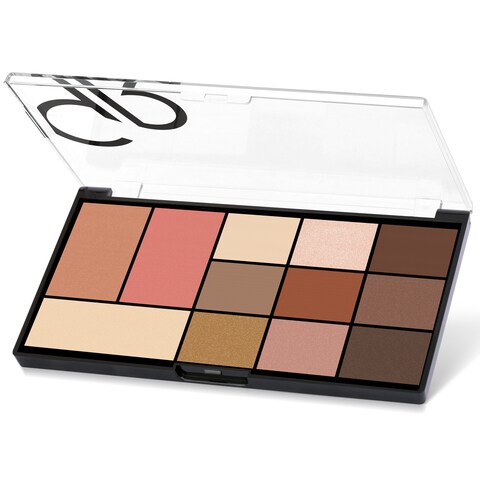 Golden Rose - City Style Face  &amp;  Eye Palette 01 Warm Nude