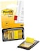 Postit Flags Yellow 1Inch Wide 50Dispenser 1DispenserPack