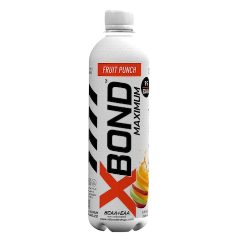 Xbond Maximum BCAA Plus EAA Non-Carbonated Drink Fruit Punch 500ml