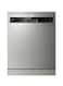 GVC Pro Dishwasher Steel With 6 Programs, 14 Places, GVDS-1501, Silver (Installation Not Included)