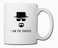 Yolo Ceramic White Mug With Breaking Bad Quote"I Am The Danger"