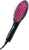 Ntech Women'S Electric Comb Brush Nano 2 In 1 Ceramic Hair Straightener Brush Straightening With LCD Screen, Temperature Control Display
