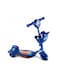 Generic 3-Wheel Kick Scooter With Storage Basket In Front Blue For Kids Fun Time 60X68X17cm