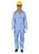 Vaultex - Cotton Safety Coverall Petrol Blue Small
