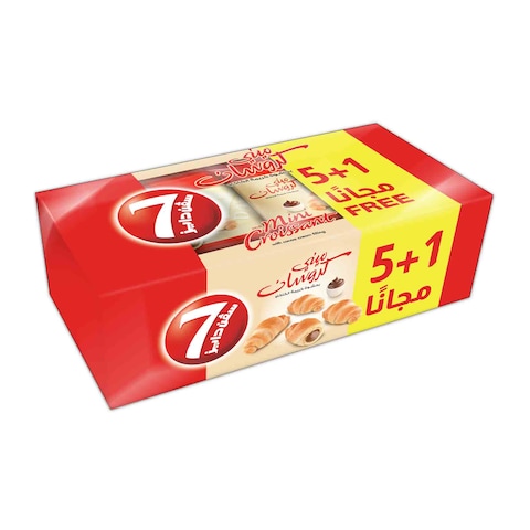 Buy 7Days Mini Croissant Chocolate 44g x5 +1 Free in Saudi Arabia