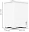 CHiQ 184L CF184 Refrigerator White 1 Years Full &amp; 5 Years Compressor Warranty