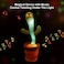 Generic Electric Dancing Cactus Toy For Baby, The Singing Cactus Toys For Kids, Mimicking Repeating Parrot Talking Cactus Toy That Can Sing And Dance USB Rechargable