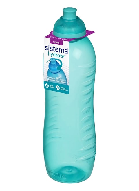 Sistema 620ml Squeeze Water Bottle Green