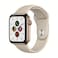 Apple Watch Series 5 GPS + Cellular 44mm Gold Stainless Steel Case with Stone Sport Band (MWWH2