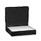 In House Al Shahba Velvet Bed Frame - King - 200x180 cm - Black
