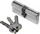 Robustline Cylinder Lock With Both Side Keys High Strength Key Cylinder 100mm, Stainless Steel