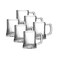 CoK Liquor Glass With Handle Clear 22ml 6 Pieces Set