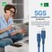 Amazing Thing Thunder PRO Lightning to USB-C PD 30W 3.2A Fast Charge cable [1.1 Meter] - Blue