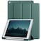 TRON New iPad 10.2 Inch Case 2021 9th Gen/ipad 8th Gen 2020 /ipad 7th Gen 2019 with Pencil Holder, Slim Stand Hard Back Shell Protective Smart Cover Case For iPad 10.2 / 10.5'' 2017 (Green)