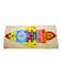 Early Learing Wooden 3D jigsaw puzzle for kids  with numbers in Rocket Shape with Bright Color