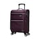 Eminent 4 Wheel Soft Casing Expandable Recycled Cabin Luggage Trolley 55cm Purple&nbsp;V6093SZ-20