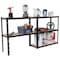 MyChoice 4-Tier Storage Shelf Black 86x36x183cm