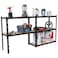 MyChoice 4-Tier Storage Shelf Black 86x36x183cm
